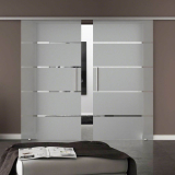 Amod Satira skleněné posuvné dveře dvoukřídlé 2x 102,5 cm