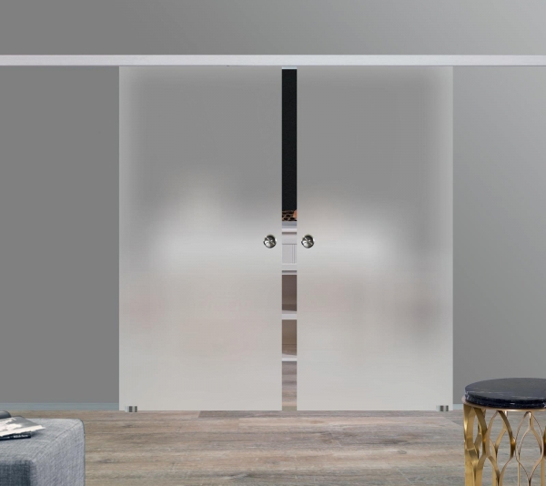 Amod Isabella skleněné posuvné dveře dvoukřídlé 2x 77,5 x 217,5 cm