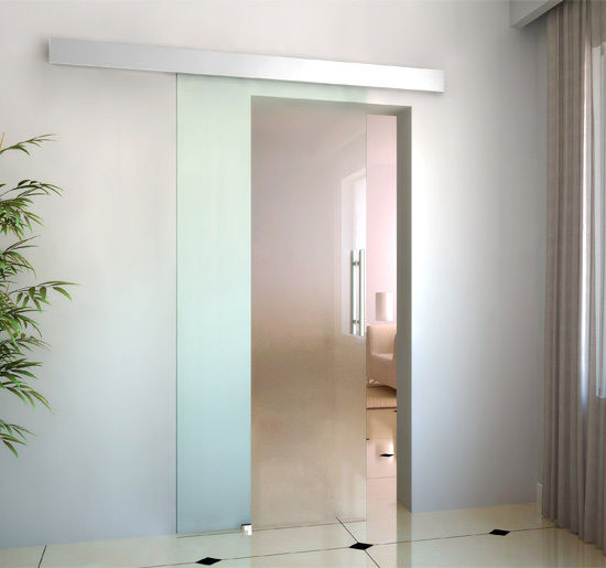 Homecom Verona skleněné posuvné dveře 1025 x 2050 mm s madlem
