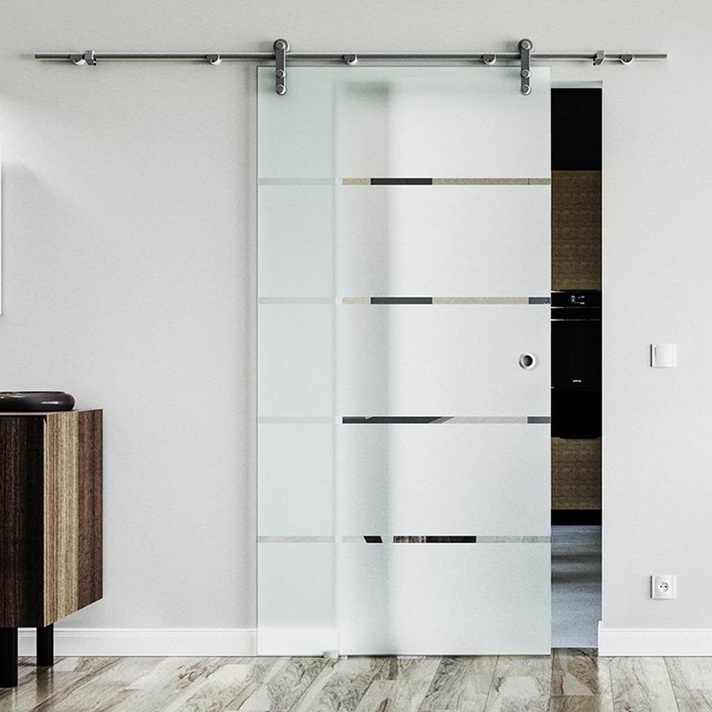 Amod Satira Deluxe skleněné posuvné dveře 900 x 2175 mm
